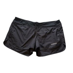 Patagonia Women’s Running Shorts – Size Large – Black